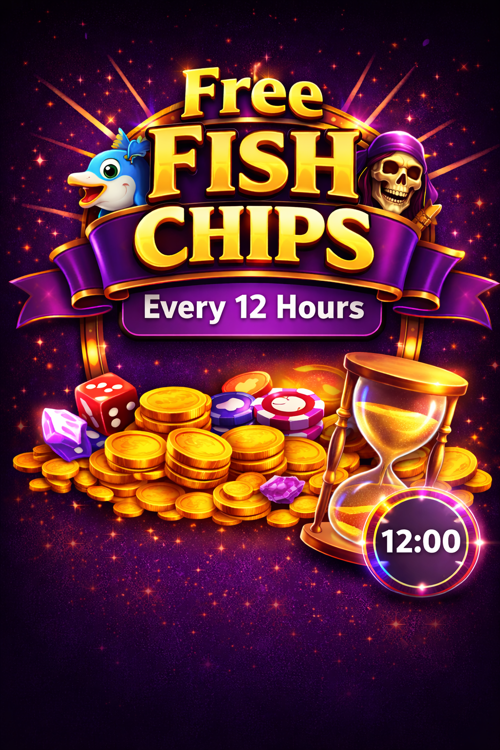 Free Fish Chips Visit Bonus